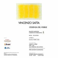 Vincenzo satta. l'essenza del visibile.